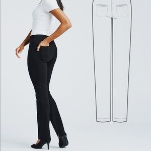 Dress Pant Yoga Pants Straight-Leg • Two-Pocket